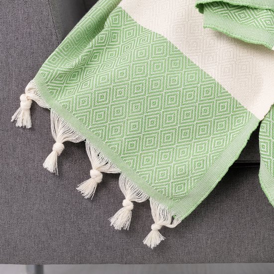 Martina Home Foulard, Tela, Ecru/Grigio, 230x260 cm VH2z 7318800246164