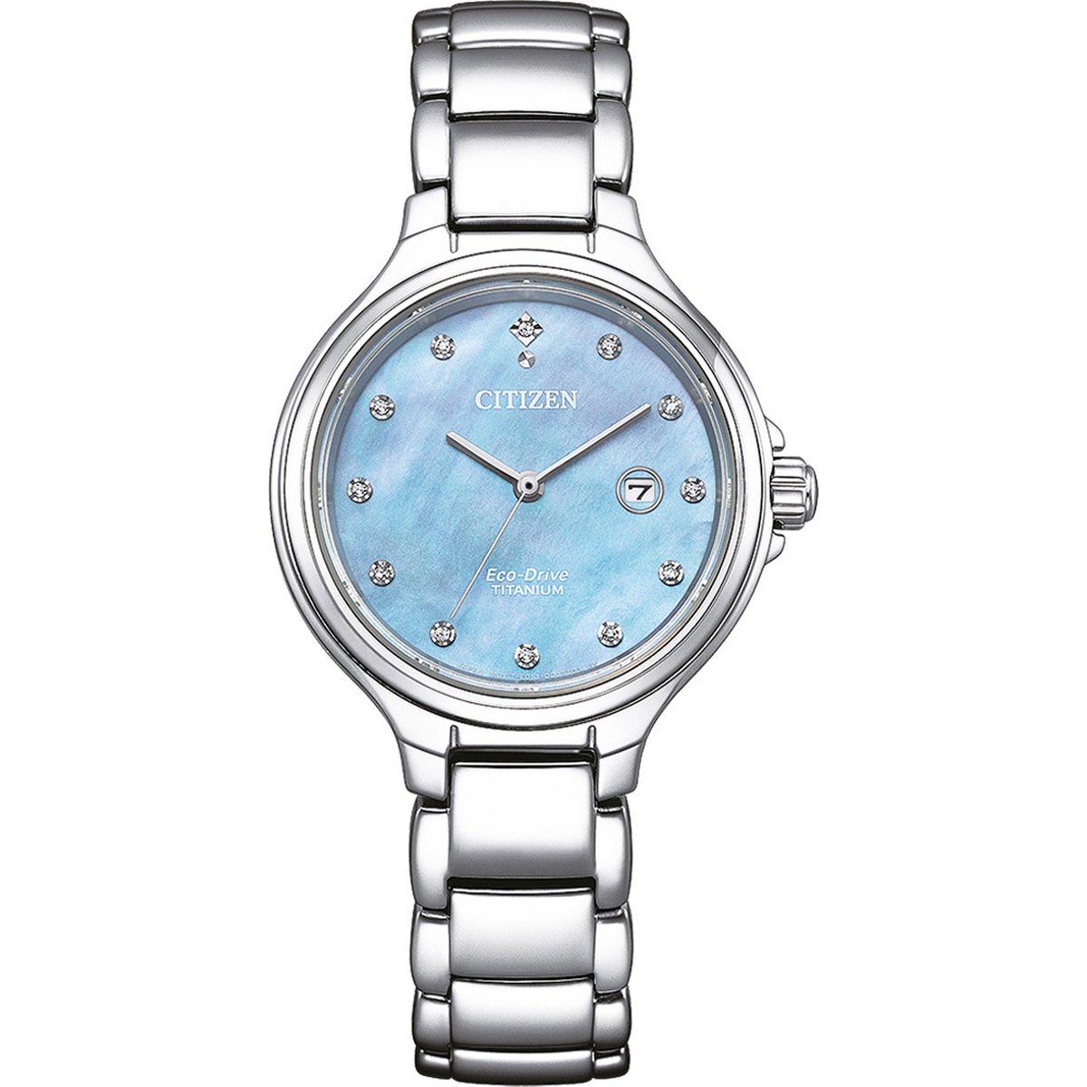 Citizen EW2680-84N Horloge - Titanium - Zilverkleurig - Ø 31 mm