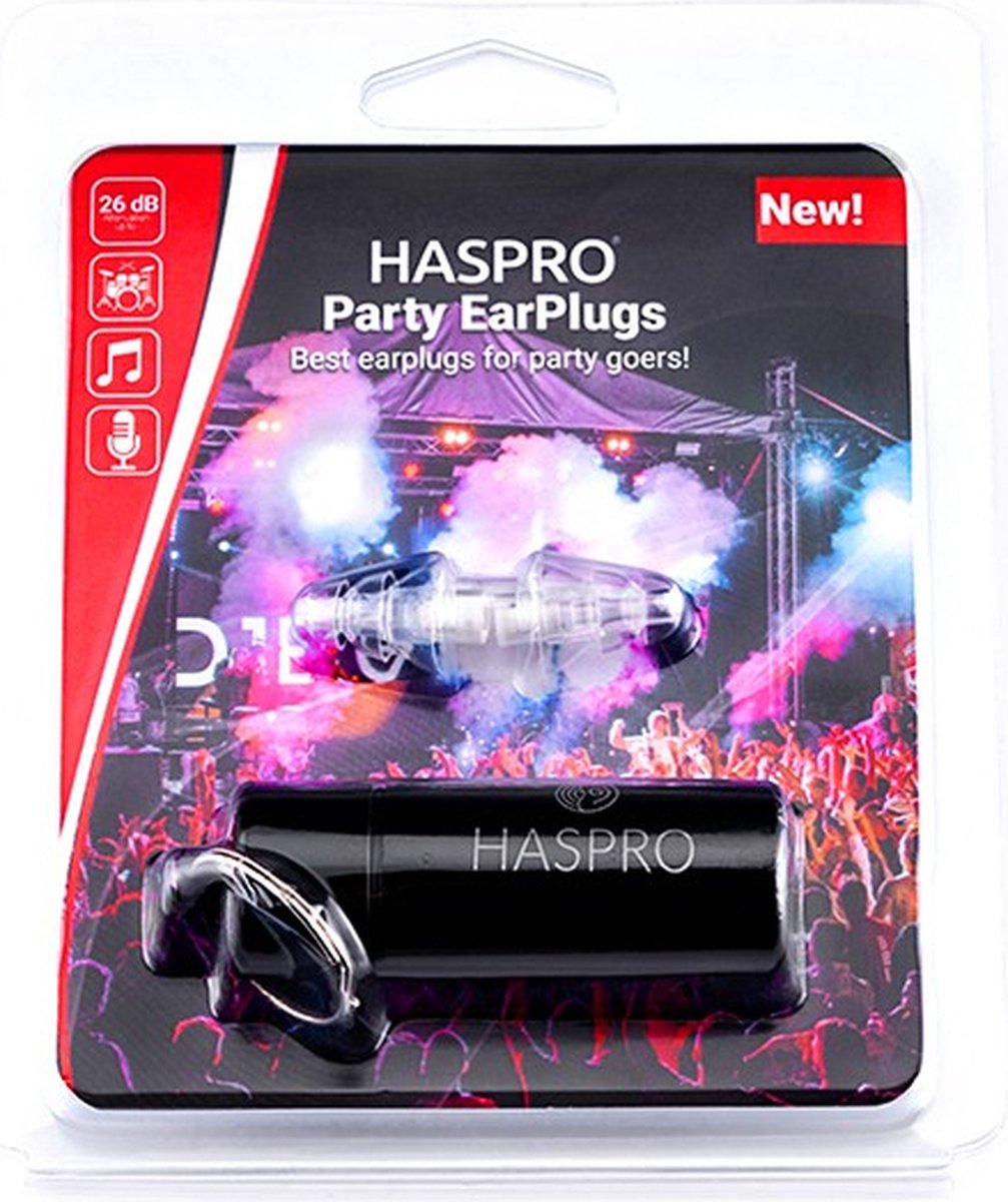 Goedkoopste Haspro® Party oordopjes I voor concerten, grote evenementen en muzikanten