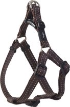 Rogz For Dogs Fanbelt Step-In Tuig - 20 mm x 53-76 cm - Choco