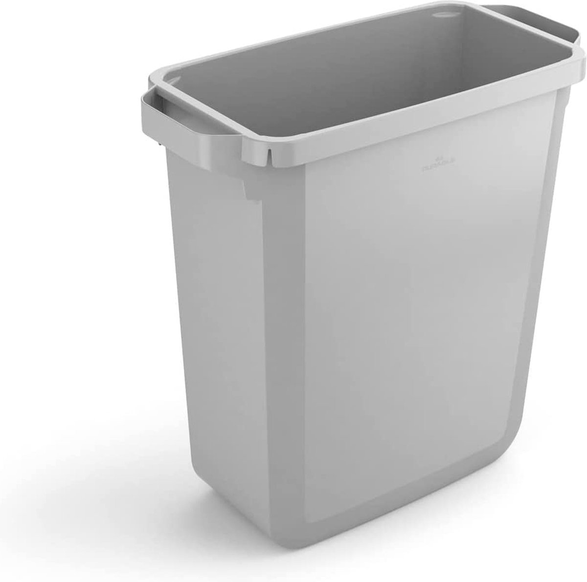 Goedkoopste Durable Afvalemmer Durabin Eco 60 liter, Blauer Engel gecertificeerd, met handgrepen, grijs,