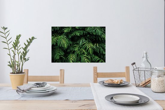 Stickers muraux - Film autocollant - Feuilles - Monstera - Abstrait - Garçons - Enfants cm - Film adhésif - Stickers muraux Chambre d'enfant - Papier peint autocollant