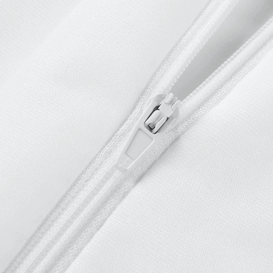 2x Protecteur De Coussin Imperméable Wit - 60x70 - Protecteur De Coussin Antibactérien - Protecteur De Coussin Imperméable - Protecteur D'humidité Avec Fermeture À Glissière - Protecteur De Coussin Incontinence - Taie D'oreiller Imperméable