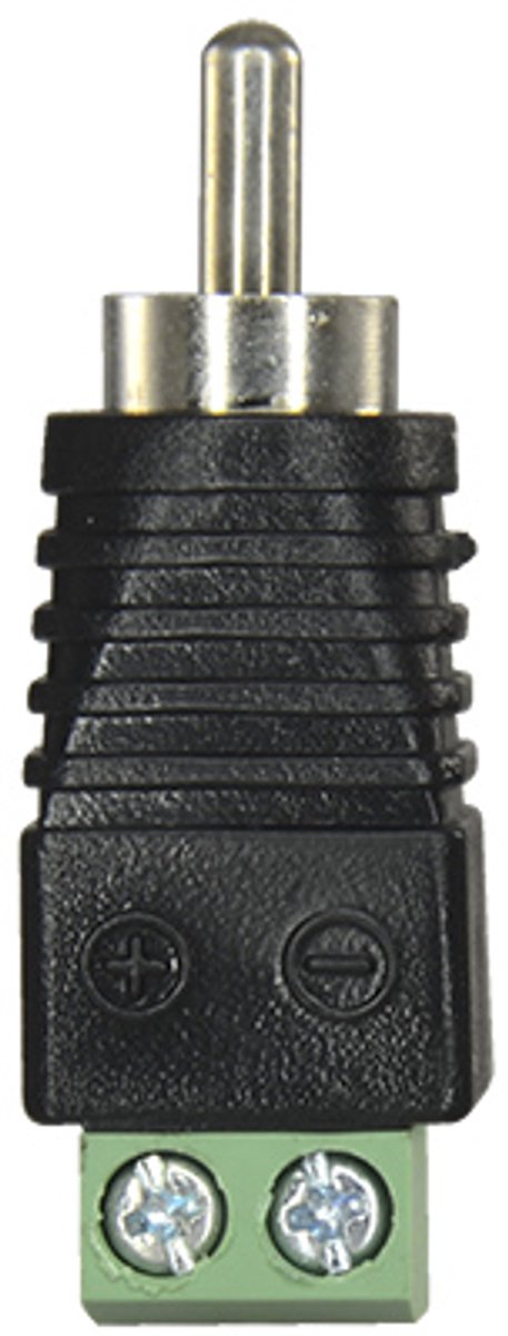 WL4 RCA connector mannelijk