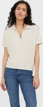 VERO MODA VMTINA SS V-NECK TEE VMA Dames T-shirt - Maat S