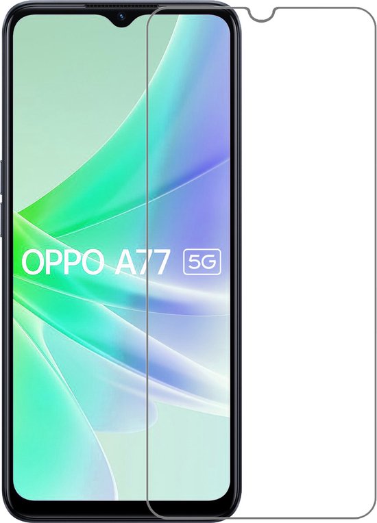 Screenprotector Geschikt voor OPPO A77 Screenprotector Tempered Glass Gehard Glas Beschermglas