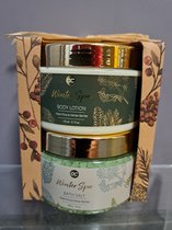 geschenk set - body lotion - bad zout - winter spa