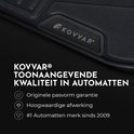 Zwarte automatten met Kovvar logo. Kenmerken: originele pasvorm, hoogwaardige afwerking, beste merk sinds 2009.