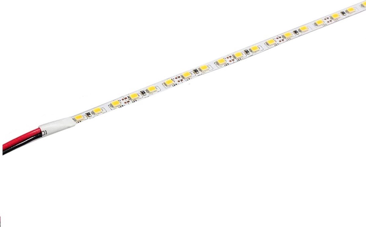 Warm wit rigide strip - 50cm - 2835 - 12 volt - 5mm