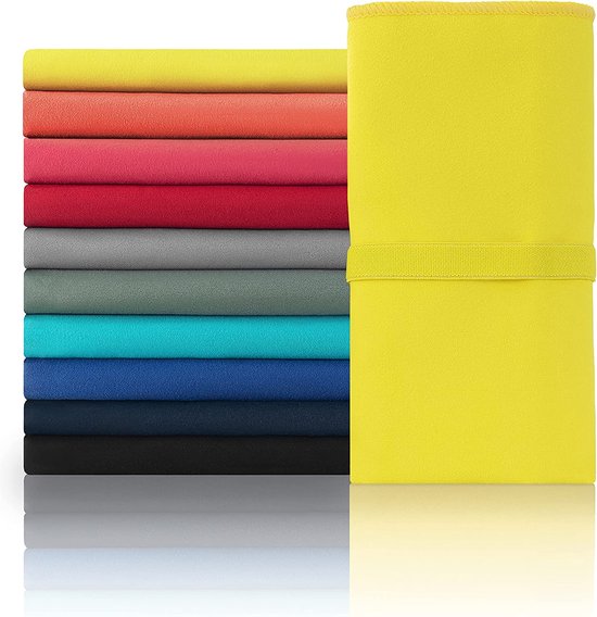 ELEXACARE haartulband, tulband handdoek met knoop (2 stuks, antraciet