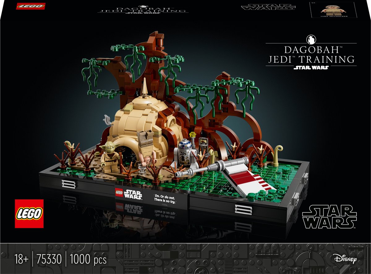 LEGO Star Wars Jedi Training op Dagobah Diorama - 75330 | bol