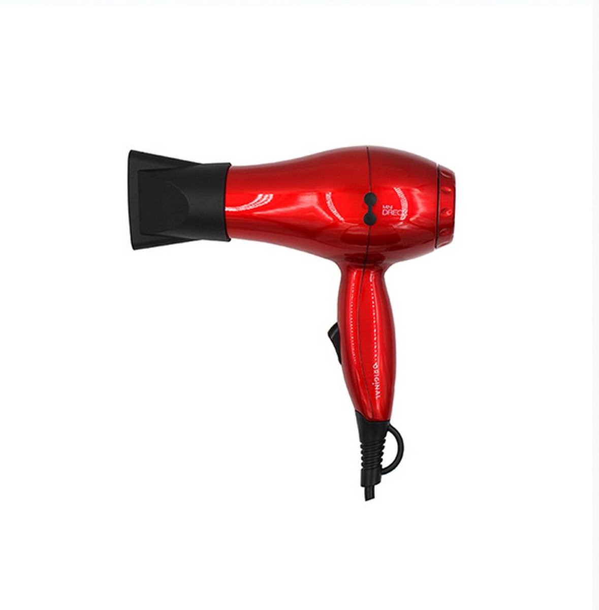 Mini Haardroger 1100W Dc Met.Rood 220/240V Original