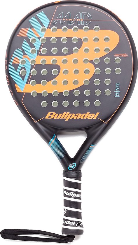 Bullpadel Pala Mad.20 Padel Racket - Zwart/Oranje | bol