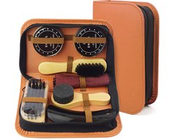 Premium Schoenpoets Set - Schoensmeer - Sneaker Cleaner - Cleaning Kit / Refresh / Schoenen Schoonmaak - Schoenverzorging - Schoenborstel - Schoonmaak Set - 8 Stuks - Zwart / Wit / Kleurloos