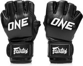 ONE Championship X Fairtex Grappling Handschoenen - Leer - Zwart - maat XL