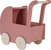 Bol.com Little Dutch Poppenwagen FSC incl. Textiel aanbieding
