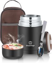 Thermos Lunchbox - Voedselcontainer - Thermische voedselcontainer -  Lunchbox van roestvrij staal