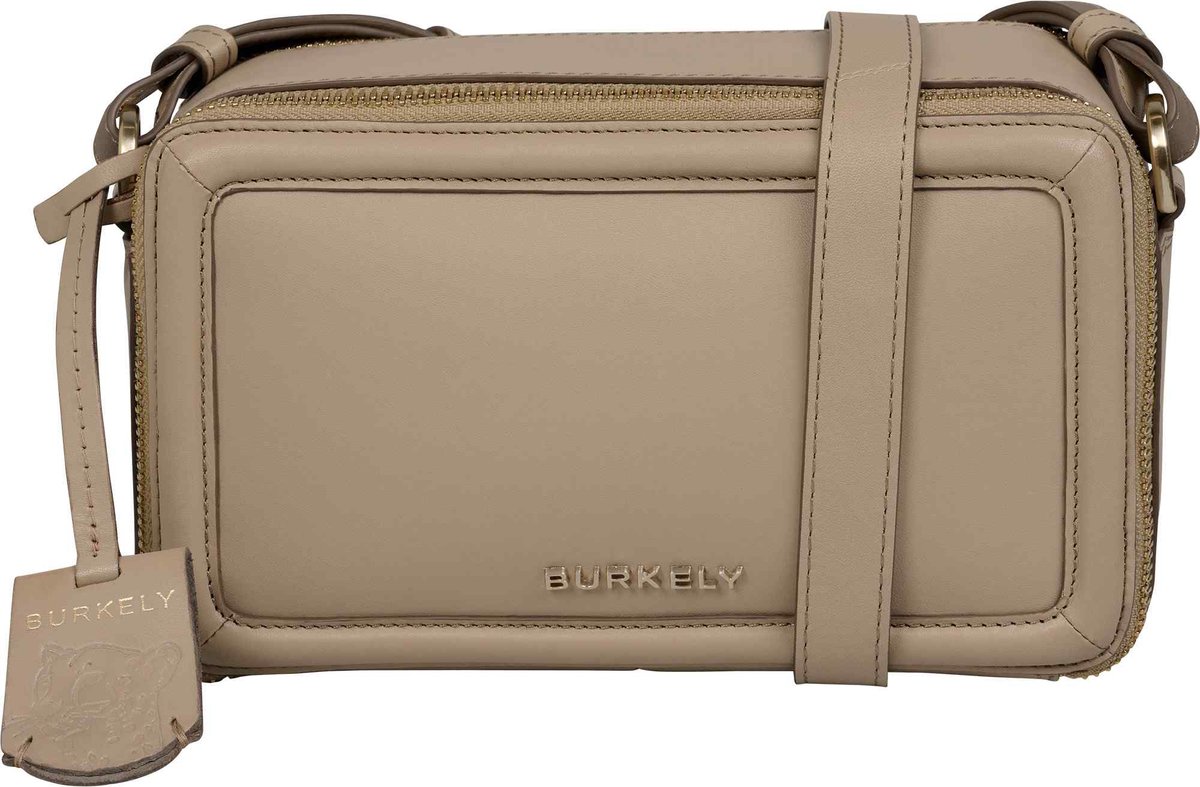 Burkely Beloved Bailey Dames Crossover Box Bag - Grijs