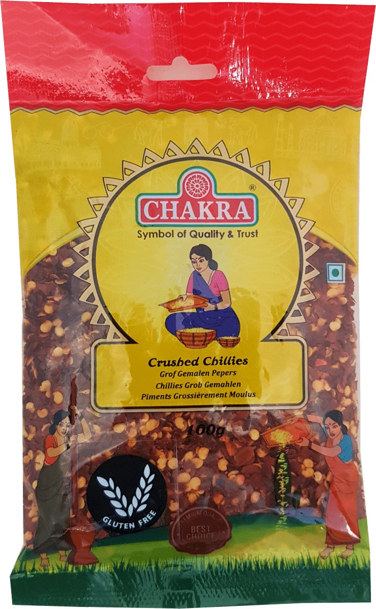Goedkoopste Chakra - Grof Gehakte Pepers - Crushed Chillies - 3x 100 g