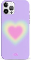 xoxo Wildhearts Daydreamer Single Layer - Hoesje geschikt voor iPhone 11 Pro Max hoesje - Dames hoesje geschikt voor iPhone 11 Pro Max - Kleurrijk hoesje geschikt voor iPhone 11 Pro Max hoesje shockproof case - Roze hoesje met hartje