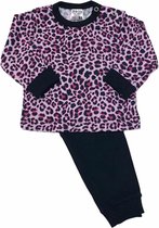 Beeren Bodywear Panther Pink/ Zwart Taille 62/ 68 Pyjama 24-423-007-P105-62/ 68