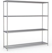 STELLING 4 LEVELS 1800 DEMONTABEL - Combisteel 7530.0020 - Horeca & Professioneel