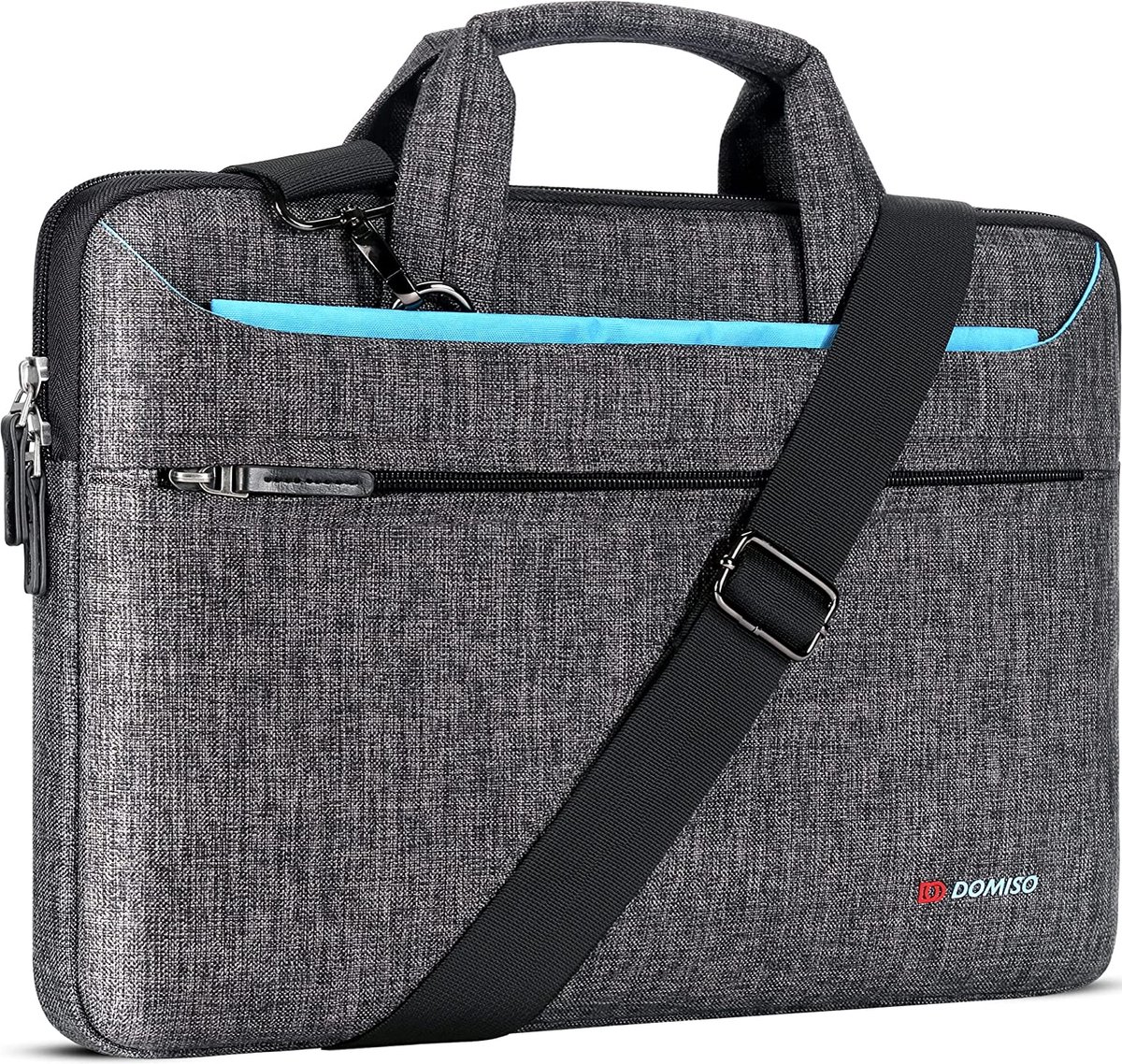 Sacoche DOMISO Pour Ordinateur Portable 14-16 Pouces - Étanche, Anti-chocs, Avec Poignée Et Sangle De Sécurité