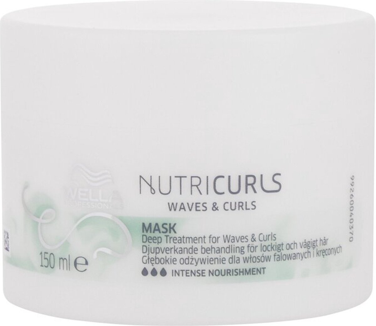 Wella Professional - Nutricurls Waves & Curls Mask - Smoothing Mask For Wavy And Curly Hair
