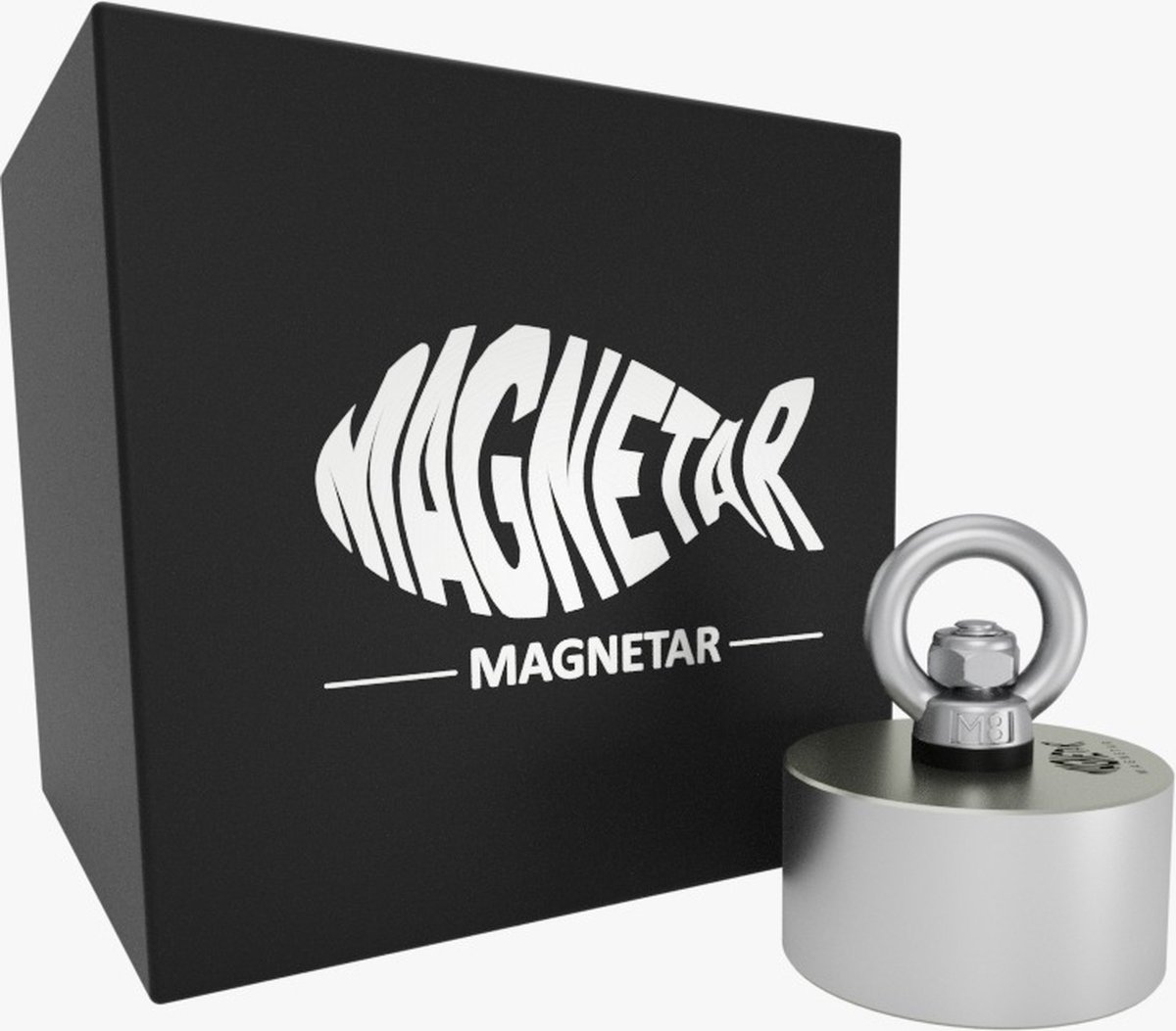 MAGNETAR vismagneet set 110 kg nieuw touw magneetvissen - Hengelsport