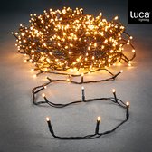Luca Lighting Éclairage de Éclairage de sapin de Noël avec 1000 lumières LED - L7500 cm - Wit chaud