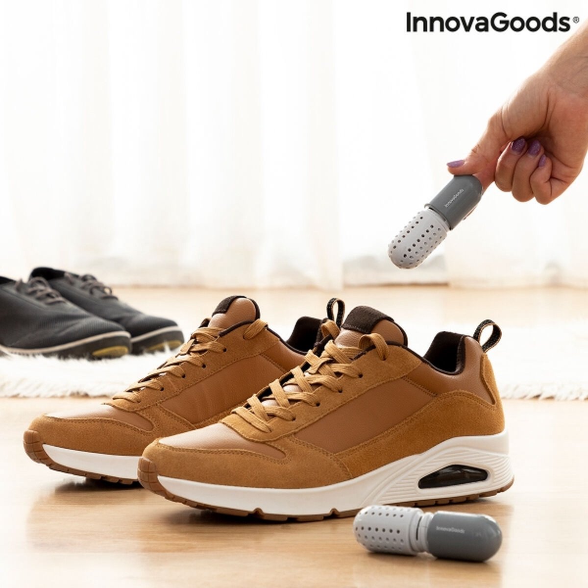 Deodorantcapsules voor schoenen en kleding | Froes Innovagoods | 2 stuks | Luchtverfrisser |