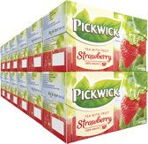 Pickwick Aardbei Fruit Thee - 12 x 20 theezakjes