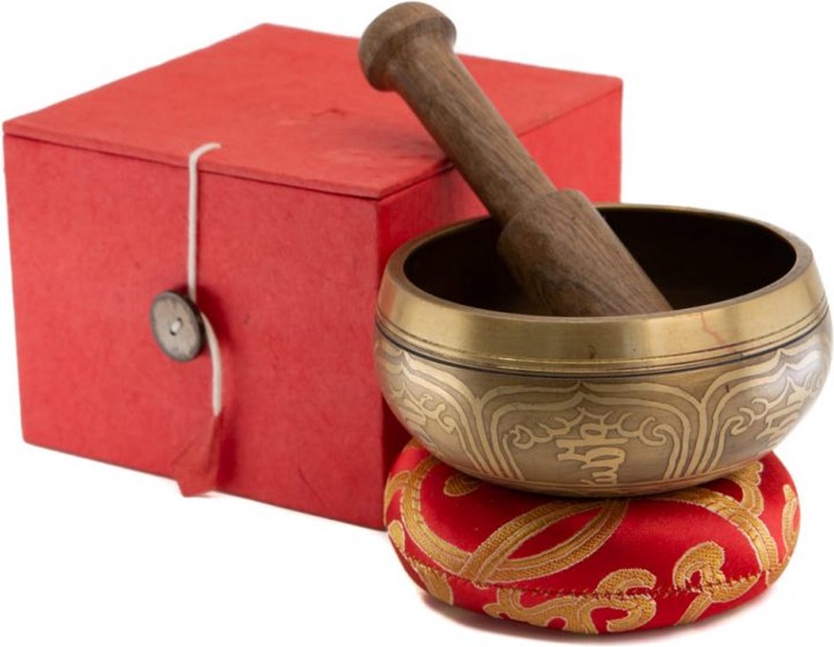 Klankschaal geschenkset Deluxe Mandala - Zenzes