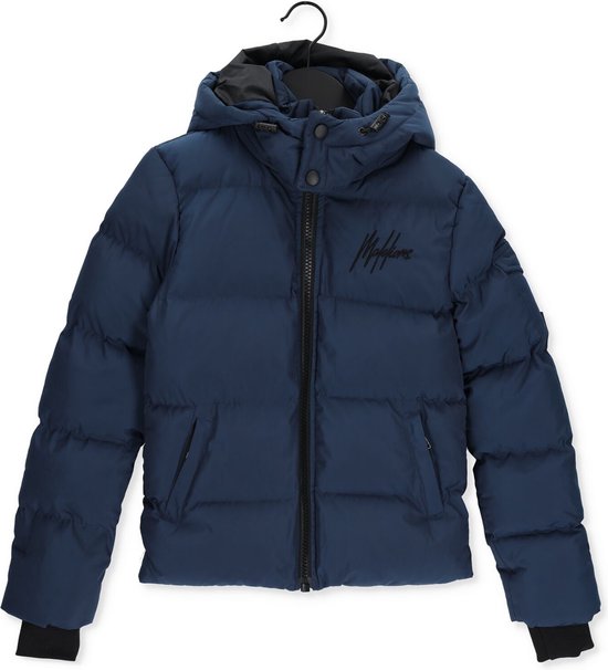 Malelions Malelions Junior Patch Puffer Jassen - Blauw - Maat 128