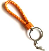 Sleutelhanger - Oranje - Hardlopen - Hardloopschoen - Wandelen - Wandelen - Spikes - Atletiek - Sport - Hanger - Leer - Kleur - Sportsieraad - Sieraad - Sportsieraden - Sieraden - Team - Teamkado