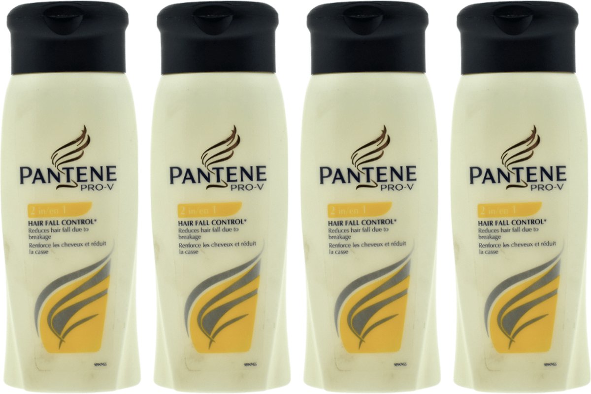 Pantene Pro-V 2in1 Anti Haaruitval Shampoo Bundel - 4 x 250 ml