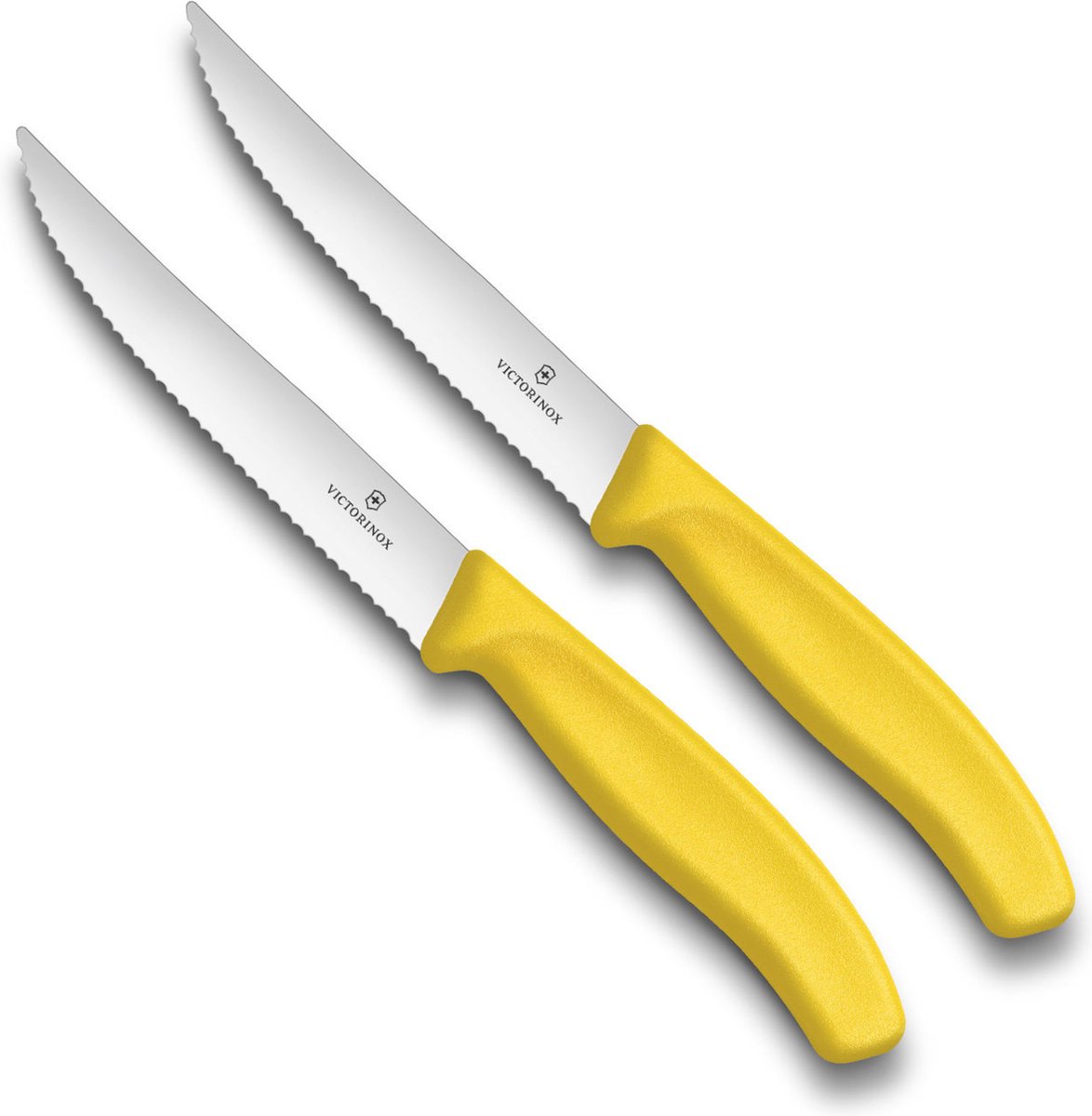 Victorinox Swissclassic steakmessenset - 2-delig - Geel