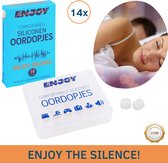 14x Premium Siliconen Oordopjes slapen - 27dB - Kneedbare Oordoppen voor slapen - Perfect voor zijslapers - Slaapoordoppen - Slaap Oordopjes - sleep plugs