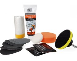 Koplamp polijst set - Koplamp herstel kit voor 2 koplampen | Repareer vale koplampen - koplamp renovatie - restauratie