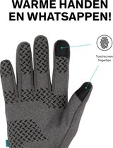 Sinji Waterdichte Handschoenen – Dames & Heren – Touchscreen – Winter – Maat L - Grijs