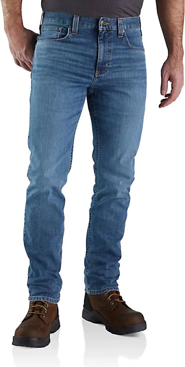 Carhartt Slim Fit 5-Pocket Tapered Jean | Houghton (lichtblauw) | 38/32