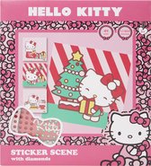 Diamond Painting - Kerst "Hello Kitty"