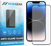 Mobigear Screenprotector geschikt voor Apple iPhone 14 Plus Glazen | Mobigear Premium Screenprotector Anti-Glare - Case Friendly - Zwart