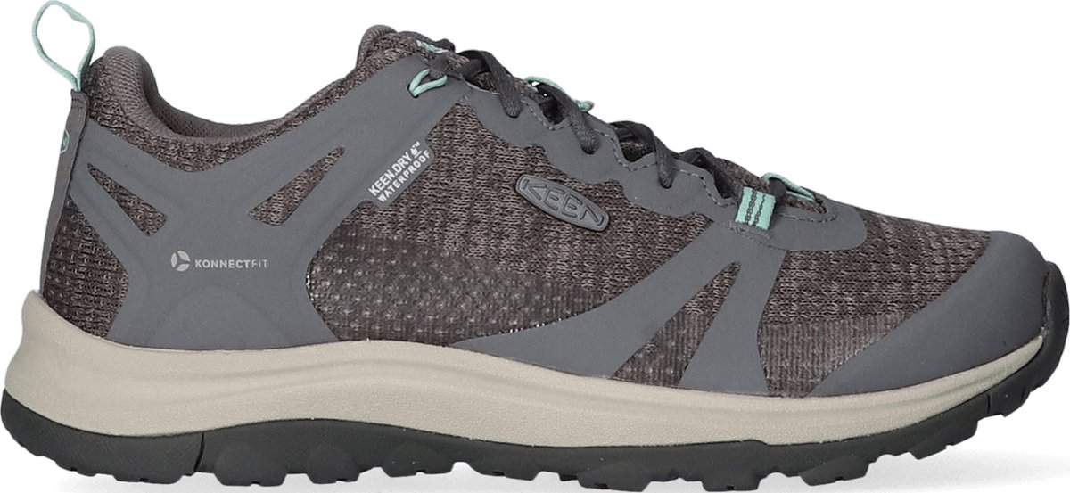 Keen Terradora II Dames Wandelschoenen Steel Grey/Ocean Wave | Grijs | Mesh | Maat 36