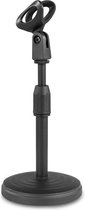 Microfoon standaard tafel - Vonyx TS03 - In hoogte verstelbaar microfoon statief - Incl. houder