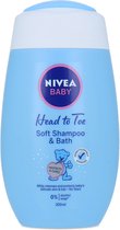 Nivea Baby Shampooing et Bain Doux Head To Toe - 200 ml