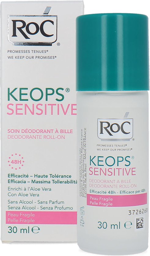RoC Keops Deodorant Roll-on - 30 ml | bol