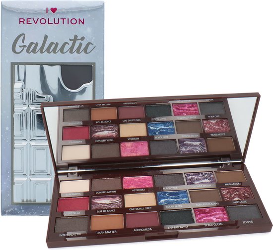 Makeup Revolution I Love Revolution Oogschaduw Palette - Galactic | bol.com