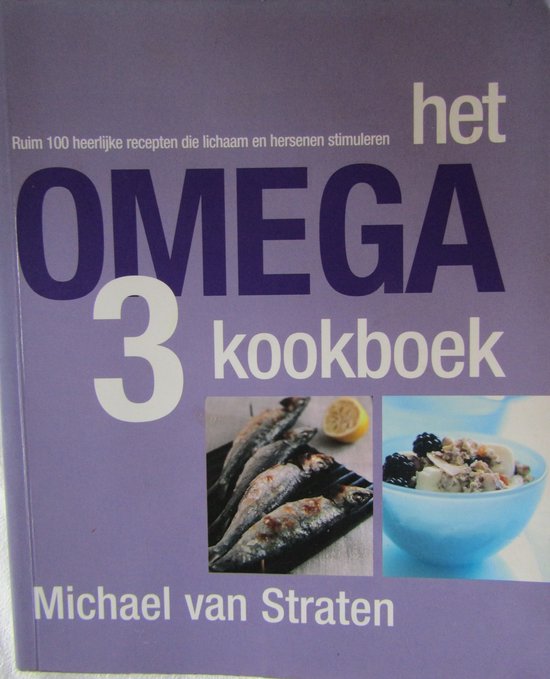 Cover van het boek 'Het Omega 3 kookboek' van M. van Straten