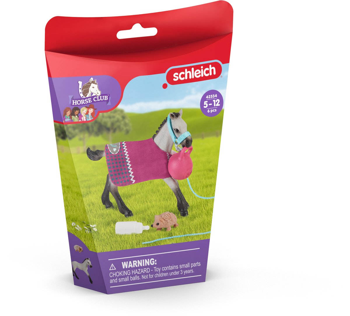 schleich HORSE CLUB - Spelplezier met veulen - Speelfigurenset - Kinderspeelgoed voor Jongens en Meisjes - 5 tot 12 jaar - 42534 — afbeelding 5